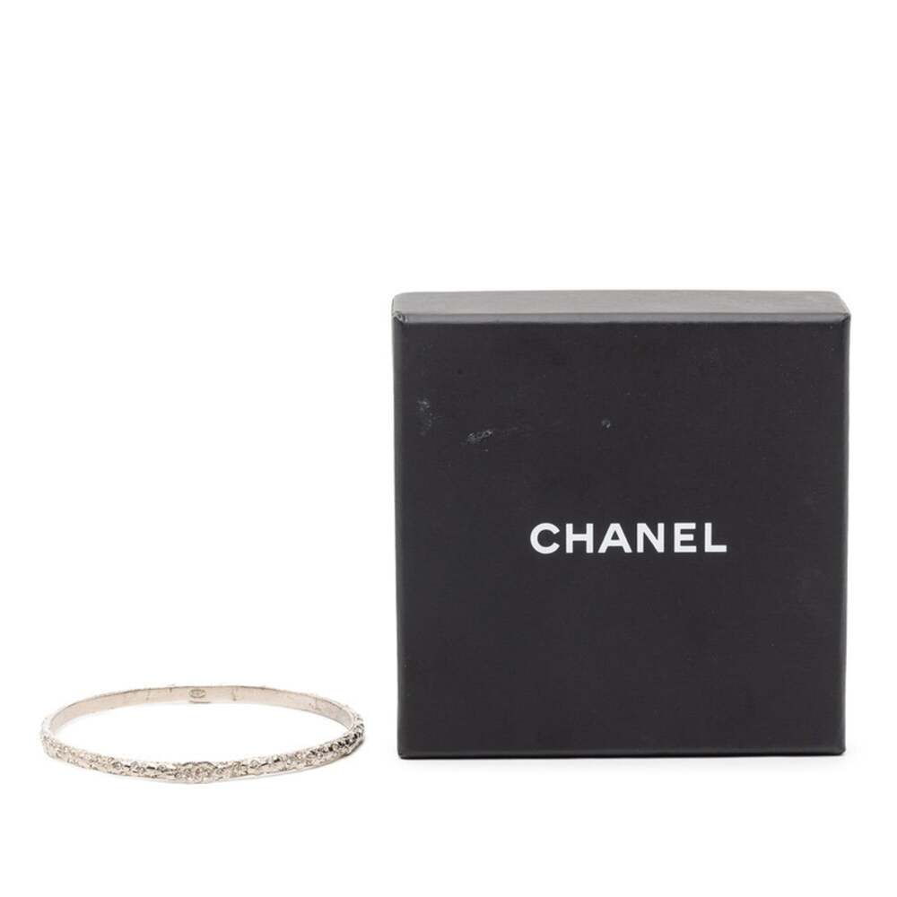 Chanel Cc Logo Bracelet Silver-Tone #256769C96B - Picture 5 of 5